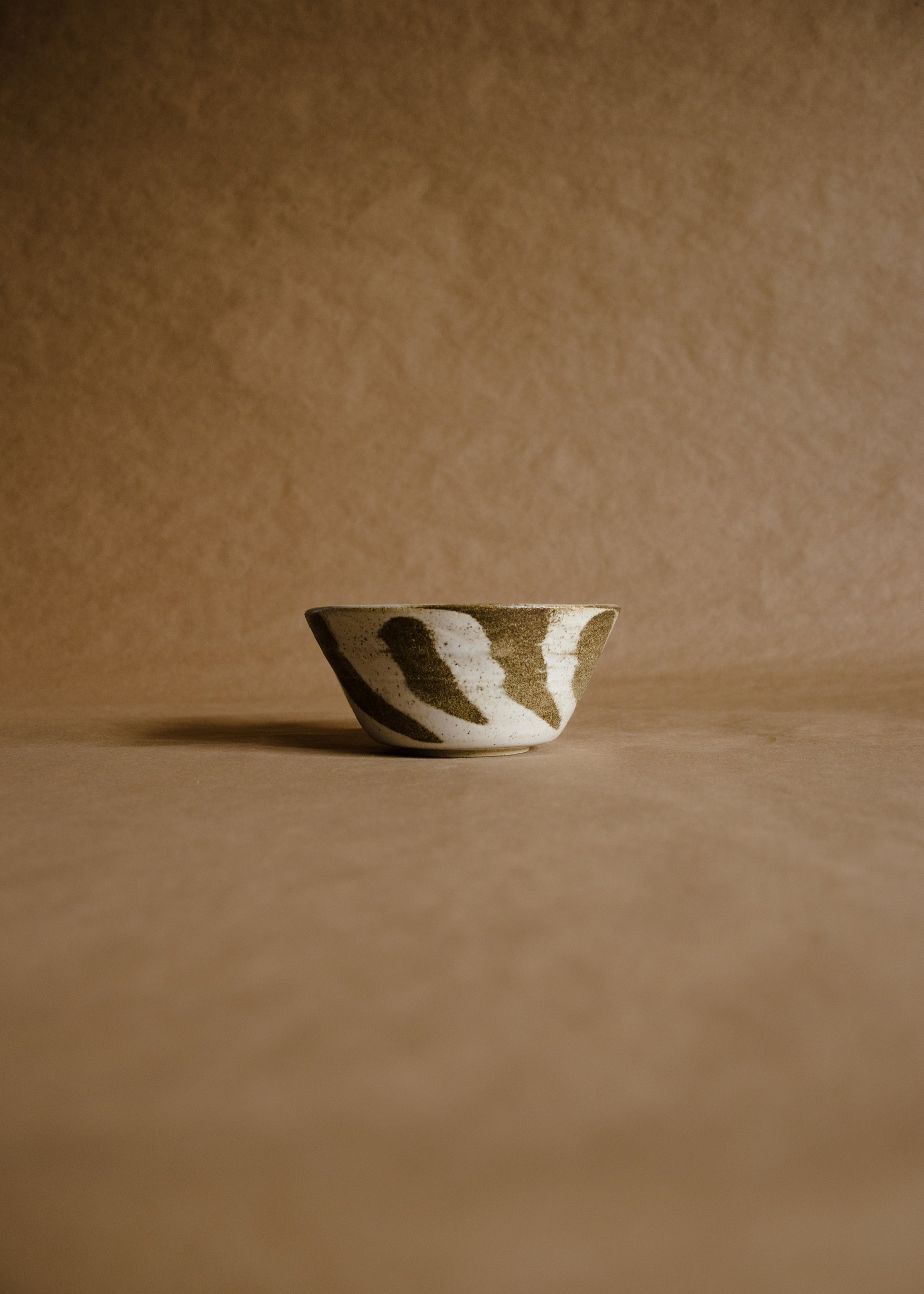 Bowl conico individual pequeño 2 marmolado