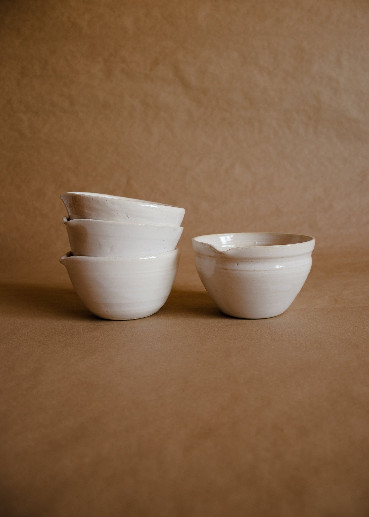 Bowls vertedores individuales bruma