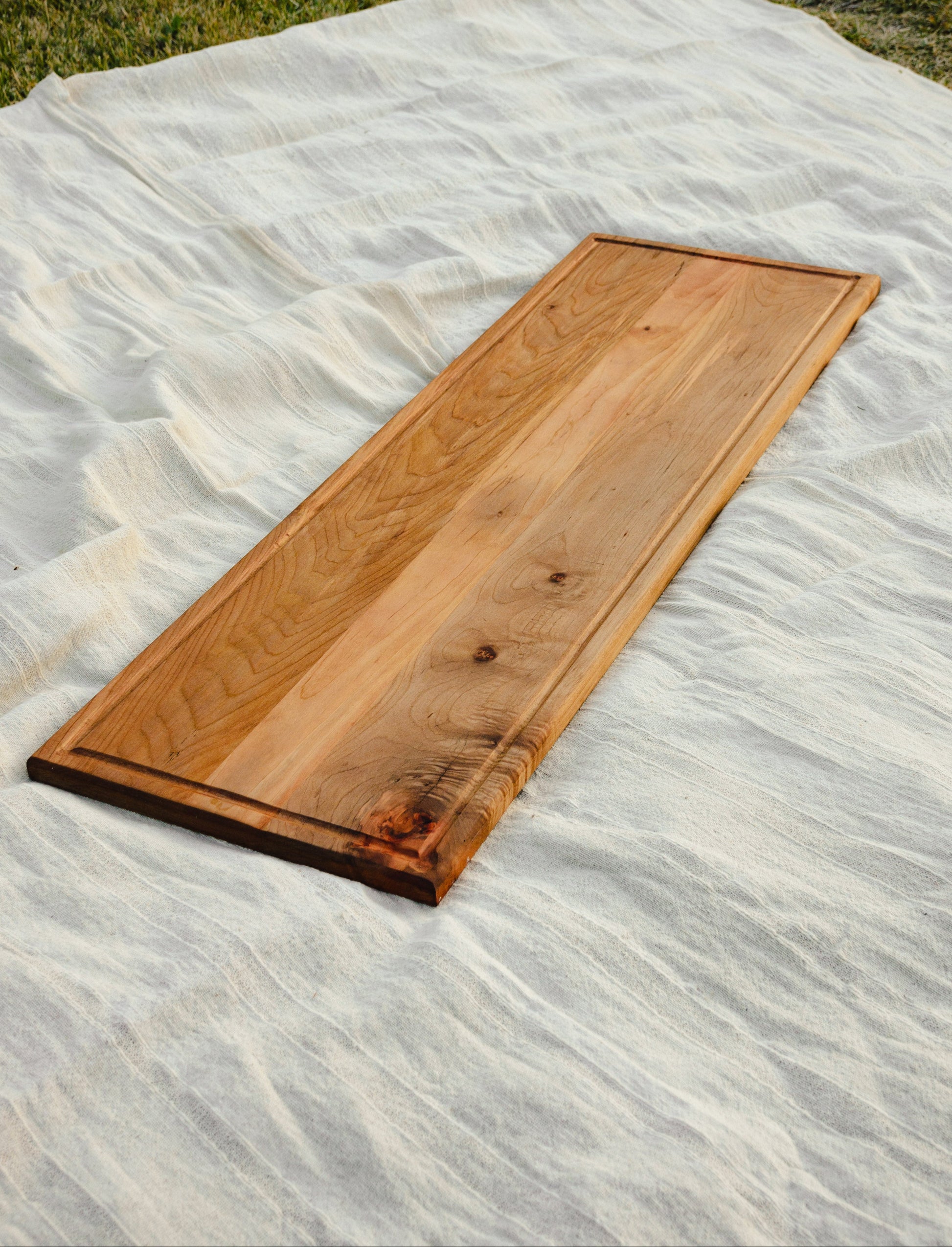 Tabla de madera artesanal XL