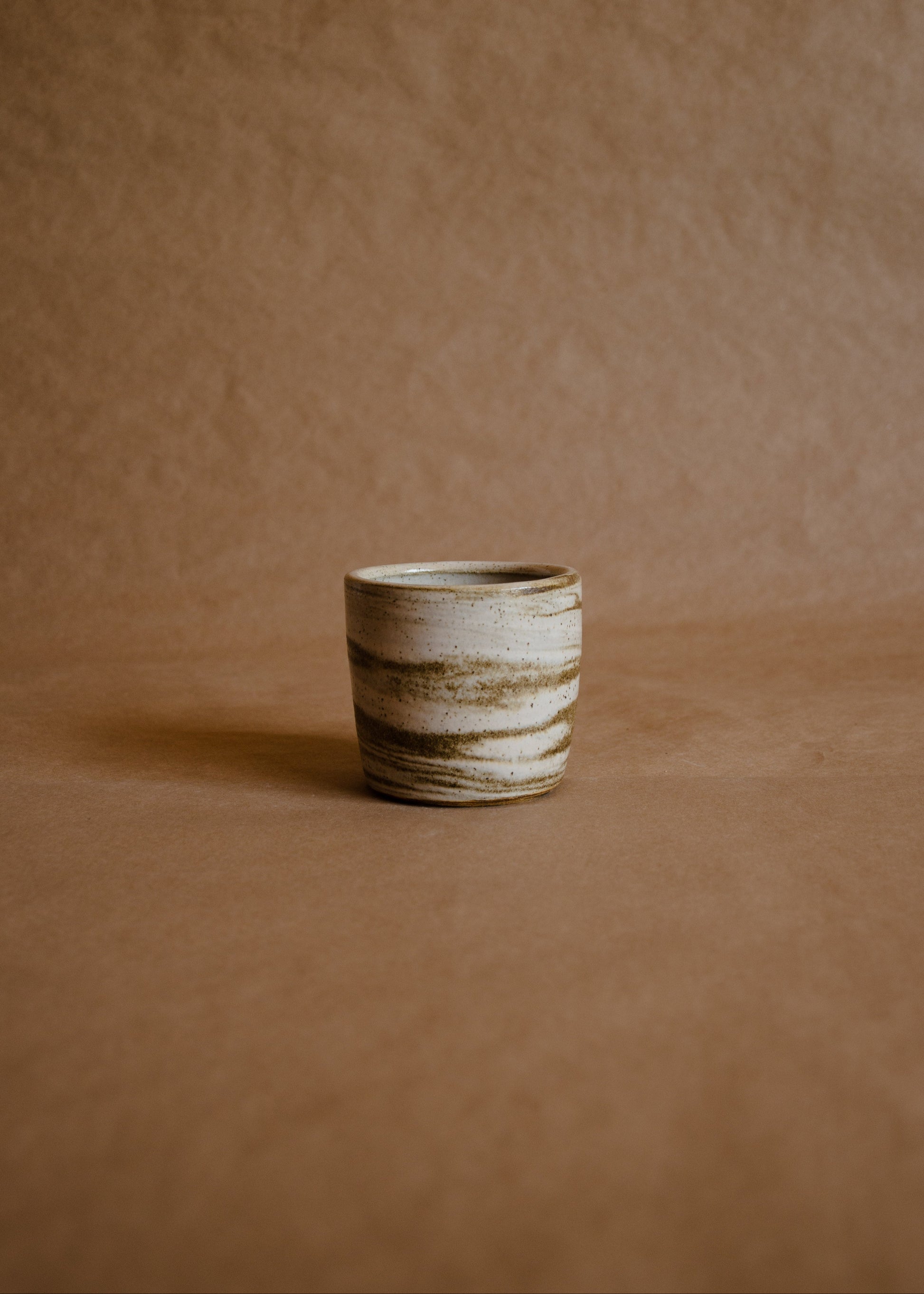 Taza individual sin asa grande 2 marmolada